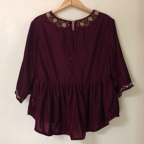 NWT Anthropologie Kavita Bhartia Mayelle Top - Picture 8 of 11